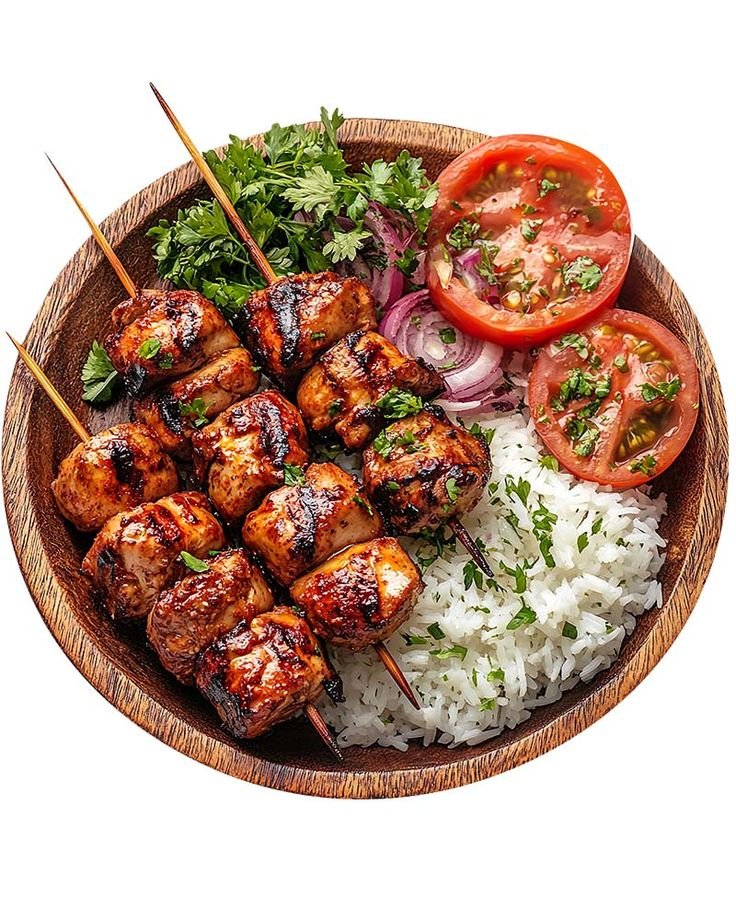 Seasoned Chicken Kabob