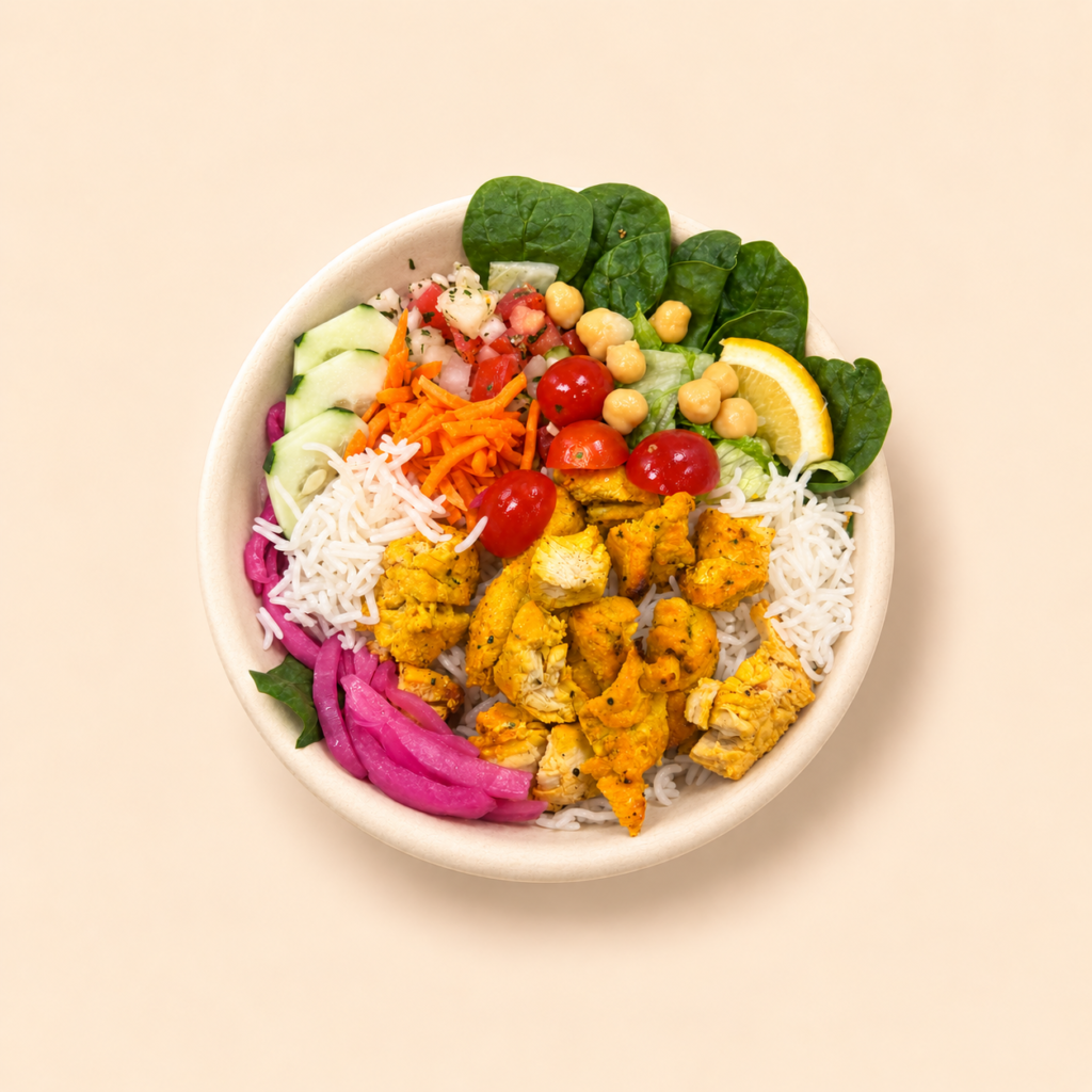 Chicken Kabob Bowl