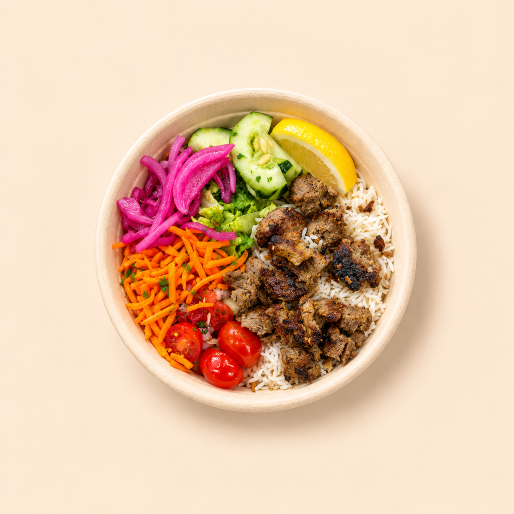 Lamb Kabob Bowl